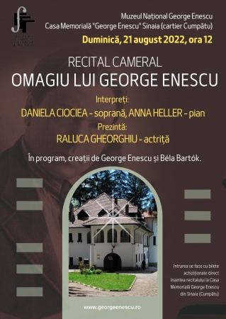 Omagiu lui GEORGE ENESCU - recital cameral